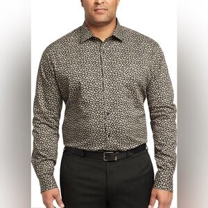 Van Heusen Men's Slim Fit Stain Shield Stretch Dress Shirt/size 19(34-35)